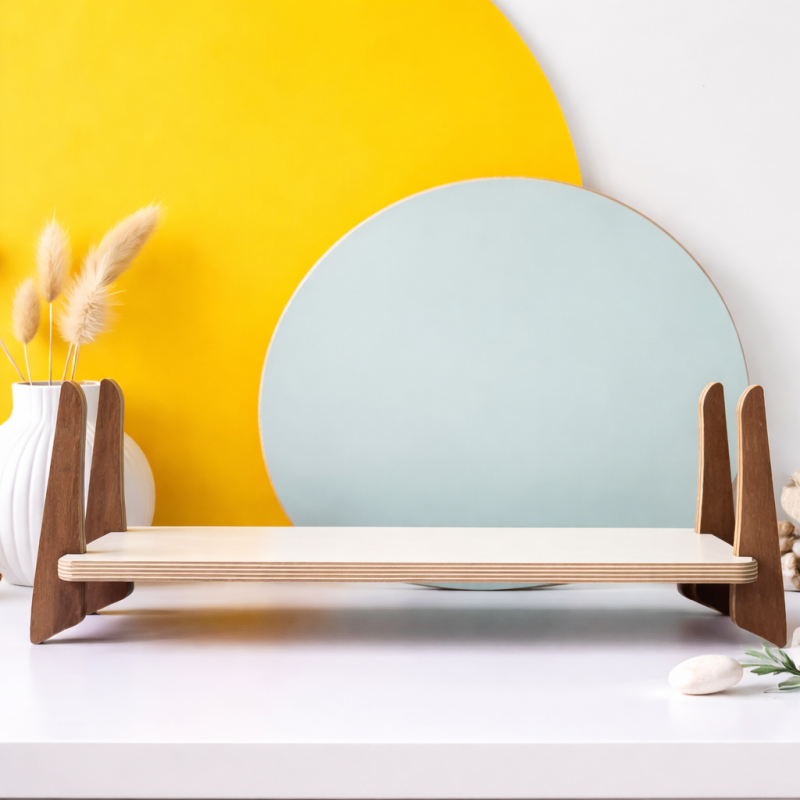 The Tray Planter Stand – Marine Ply (590 mm)